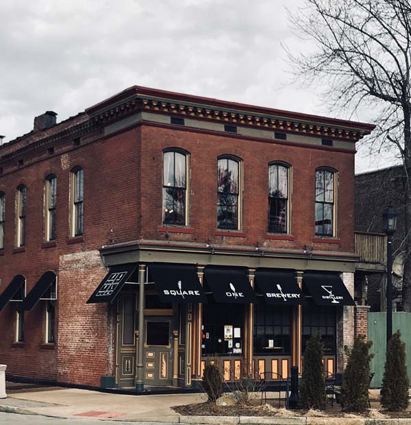 rye whiskey manufactured in St. Louis photo of Square One Restaurant & Distillery